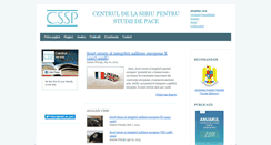 Desktop Screenshot of cssp.ro